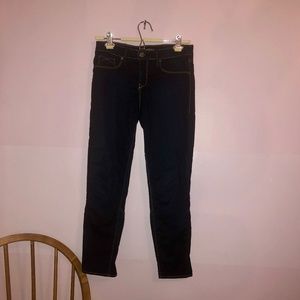 Denimocracy LA Dark Wash Cropped Skinny Jeans